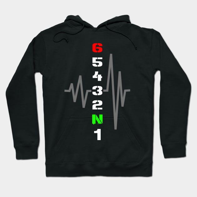 1N23456 Hoodie by Brutusals.Design